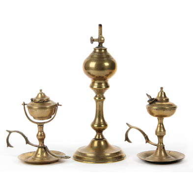 three-brass-fluid-lamps