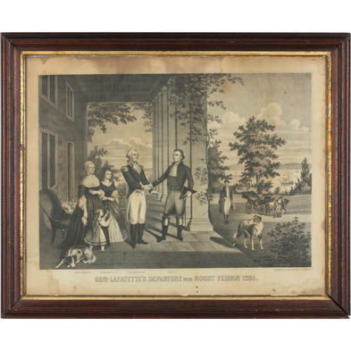 lithograph-genl-lafayette-s-departure