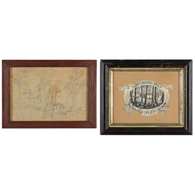 two-works-of-original-civil-war-camp-art