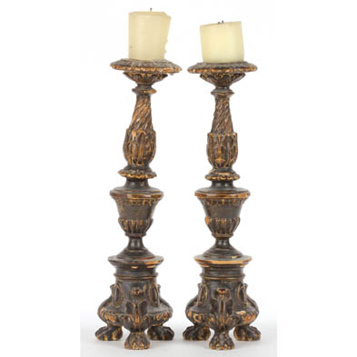 pair-of-carved-wood-and-gesso-pricket-sticks