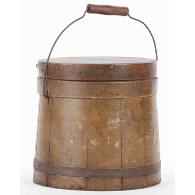 wood-firkin-in-brown-paint