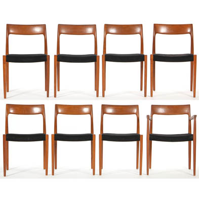 niels-o-m-ller-eight-model-77-chairs