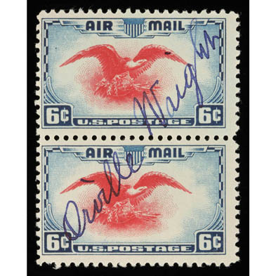 orville-wright-signed-pair-of-scott-c23-stamps