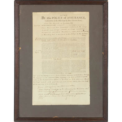 1799-massachusetts-maritime-insurance-policy