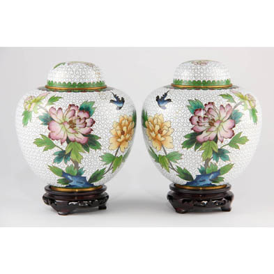 pair-of-chinese-lidded-cloisonne-jars