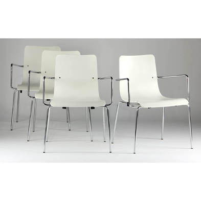 four-cappellini-arm-chairs