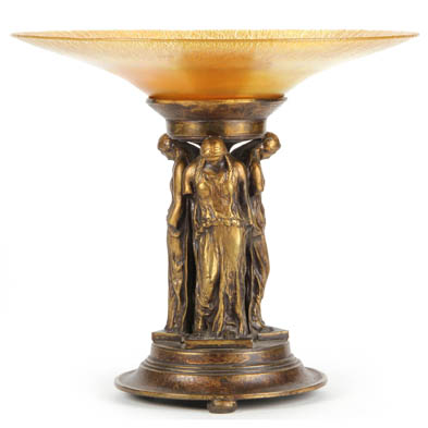 steuben-center-bowl-on-bronze-stand