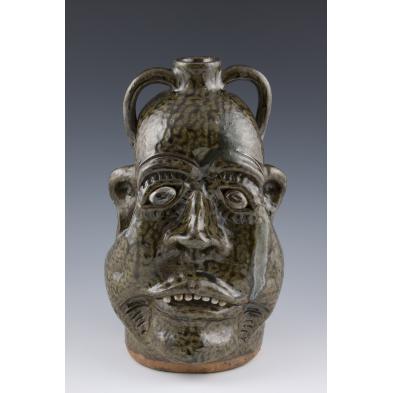georgia-folk-pottery-cleter-meaders-face-jug