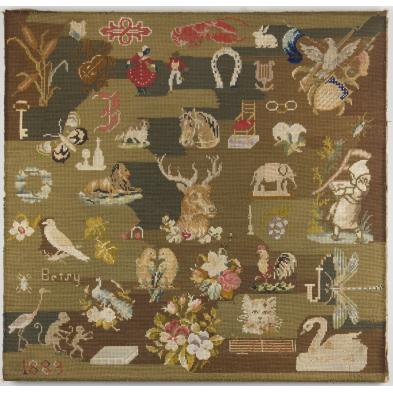 victorian-needlework-sampler-dated-1889