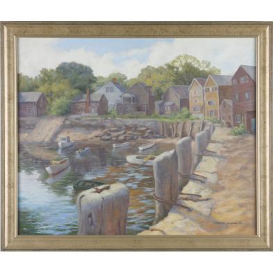 camille-dumond-ca-1900-1986-rockport-harbor