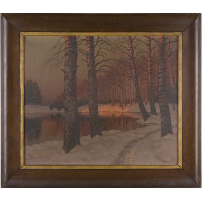 mikhail-guermacheff-russian-1867-1930-snow