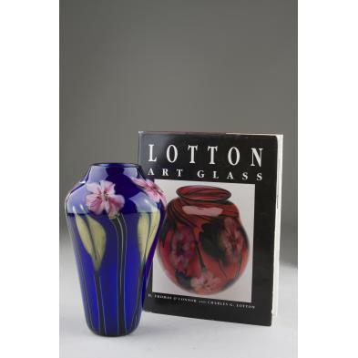 charles-lotton-1990-art-glass-vase