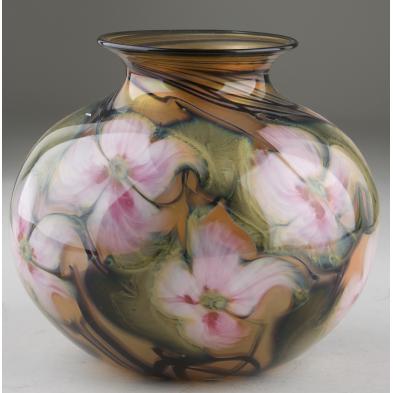 charles-lotton-1989-art-glass-vase