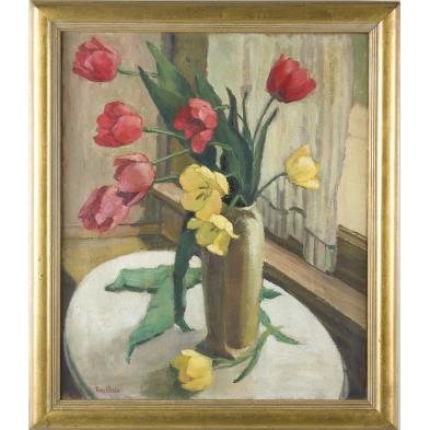 tunis-ponsen-il-1891-1968-still-life-of-tulips