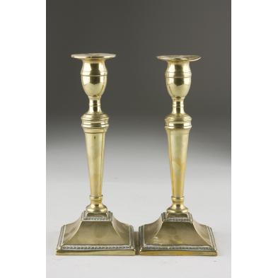 pair-of-english-neoclassical-brass-candlesticks