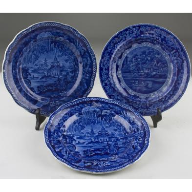 group-of-three-historical-staffordshire-plates