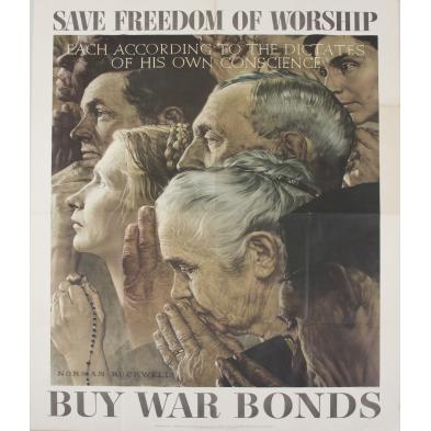 original-norman-rockwell-wwii-war-bond-poster