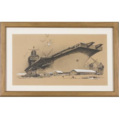 day-lowry-va-mid-20th-c-aircraft-carrier