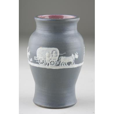 nc-pottery-pisgah-forest-cameo-vase