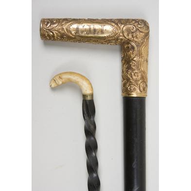gold-handled-cane-ivory-tipped-crop