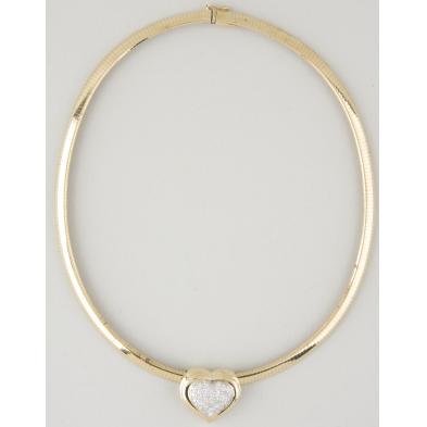 14kt-yellow-gold-and-diamond-heart-pendant-chain