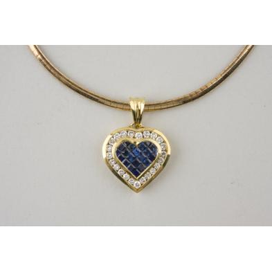 14kt-sapphire-and-diamond-heart-pendant-chain