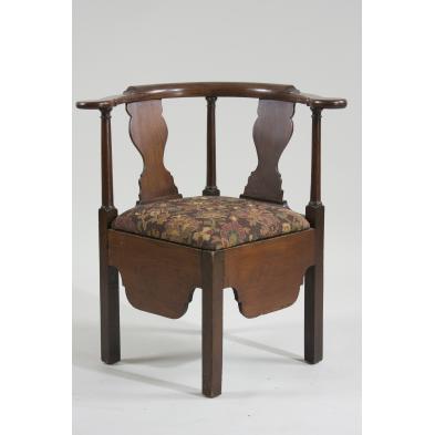 northeast-nc-chippendale-corner-chair-18th-c