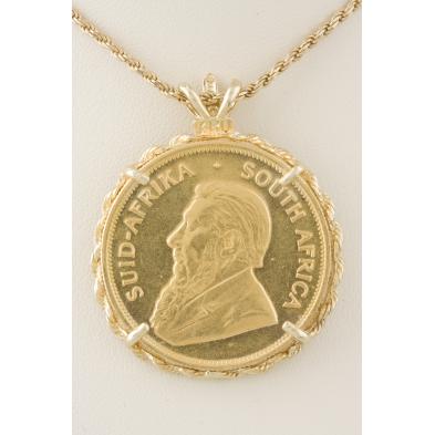 south-african-krugerrand-pendant-chain