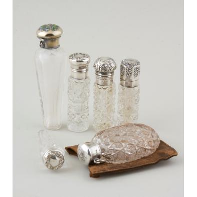 collection-of-six-victorian-perfumes-cut-glass