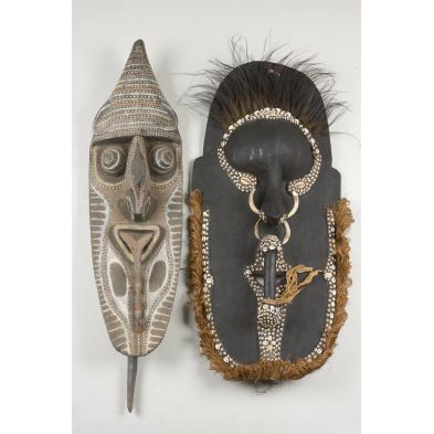 two-karawari-river-new-guinea-masks-20th-c