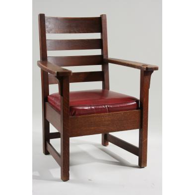 limbert-oak-arm-chair