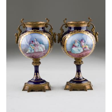 pair-of-hand-painted-mantel-urns-french