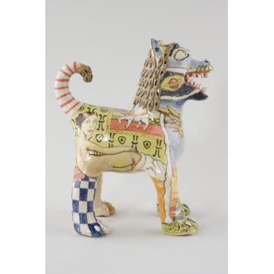 nc-folk-pottery-stacy-lambert-foo-dog-lion