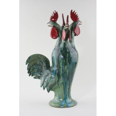 georgia-folk-pottery-charlie-west-rooster