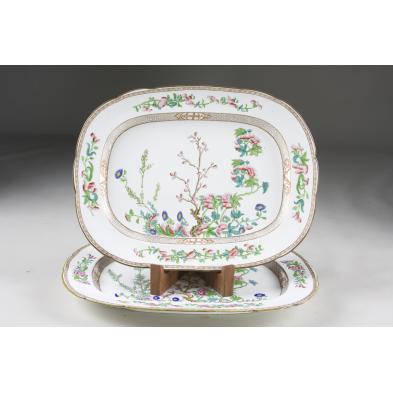 two-english-ironstone-indian-tree-platters