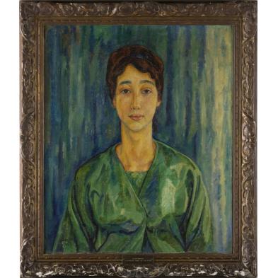 jerome-blum-il-ny-1884-1956-woman-in-green