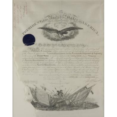 president-grant-document-signed