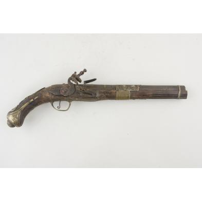 european-flintlock-pistol