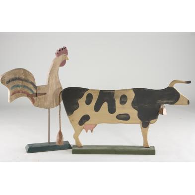 two-contemporary-carved-folk-art-animals