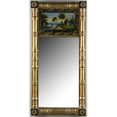 american-empire-eglomise-wall-mirror