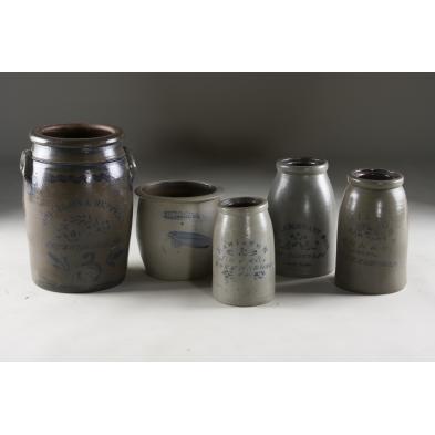 5-pa-cobalt-decorated-stoneware-storage-vessels