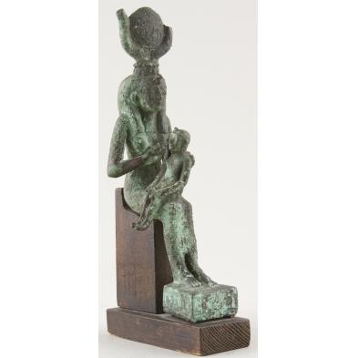 egyptian-bronze-statuette