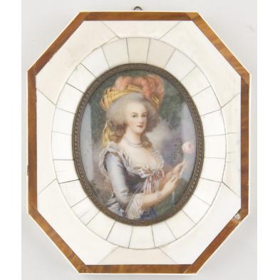 french-miniature-portrait-19th-c