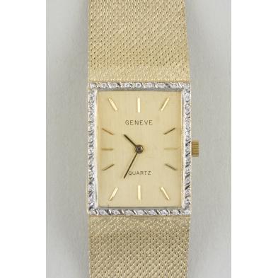vintage-14kt-yellow-gold-diamond-geneve-wristwatch