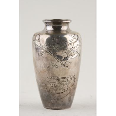 japanese-silver-bud-vase