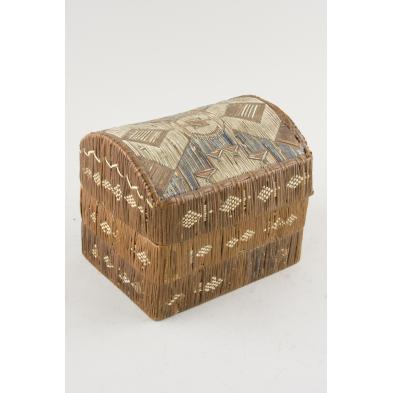 native-american-micmac-quilled-bark-box