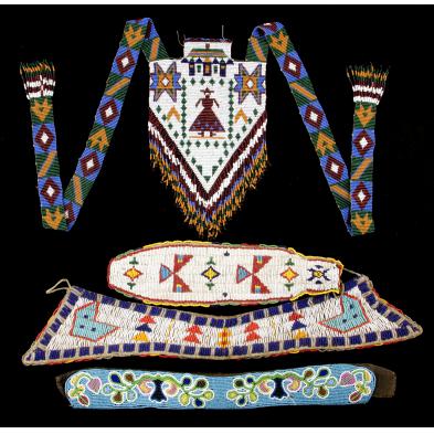3-pieces-of-vintage-native-american-beadwork