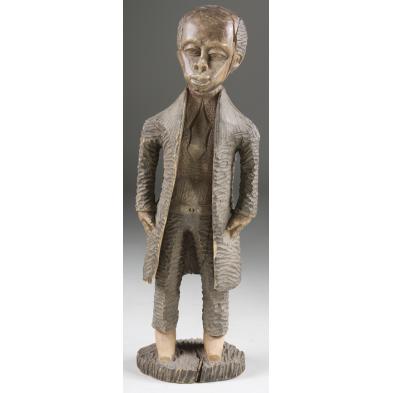 folk-art-chip-carved-figural-of-a-black-preacher