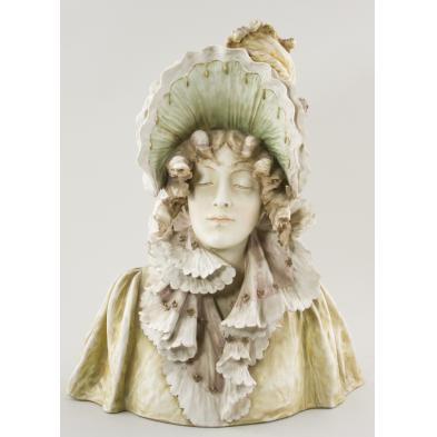 teplitz-porcelain-bust-of-a-lady