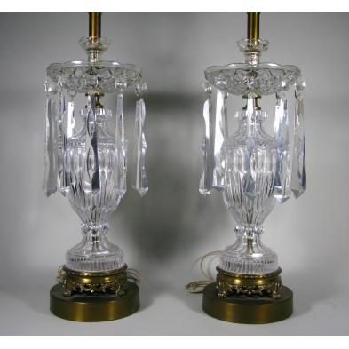 pair-of-pressed-glass-drop-prism-table-lamps